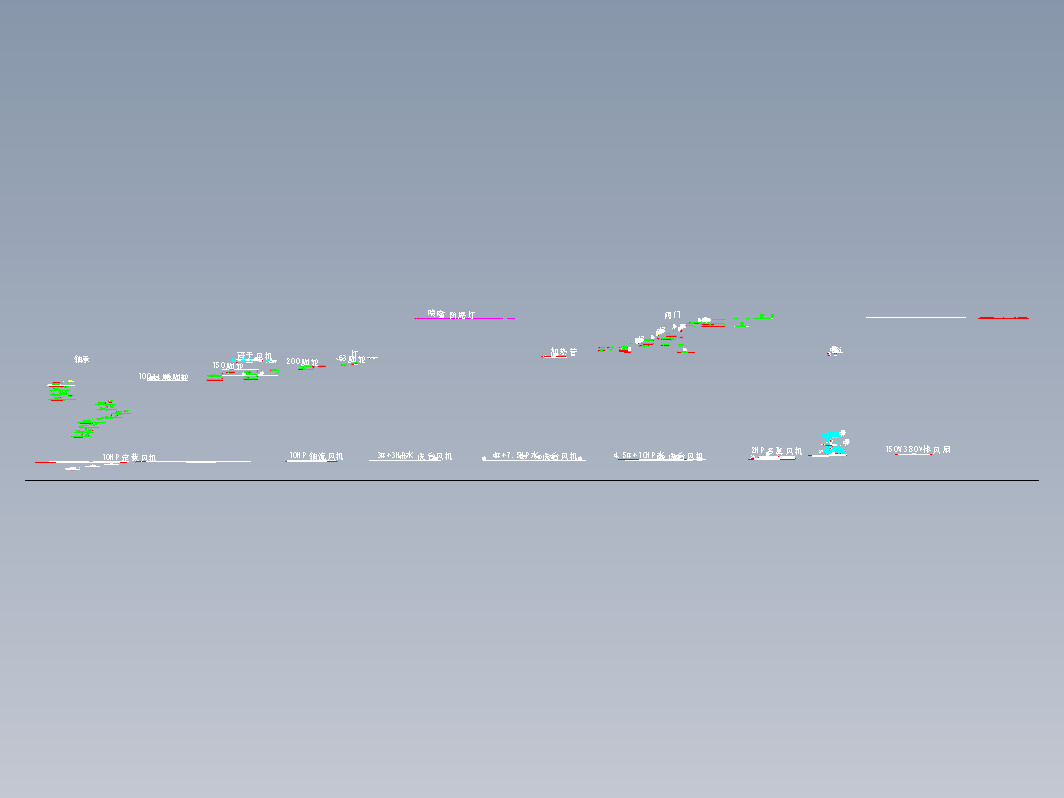 风机、轴承、阀门、脚轮、快速扣、十字吊具等模块