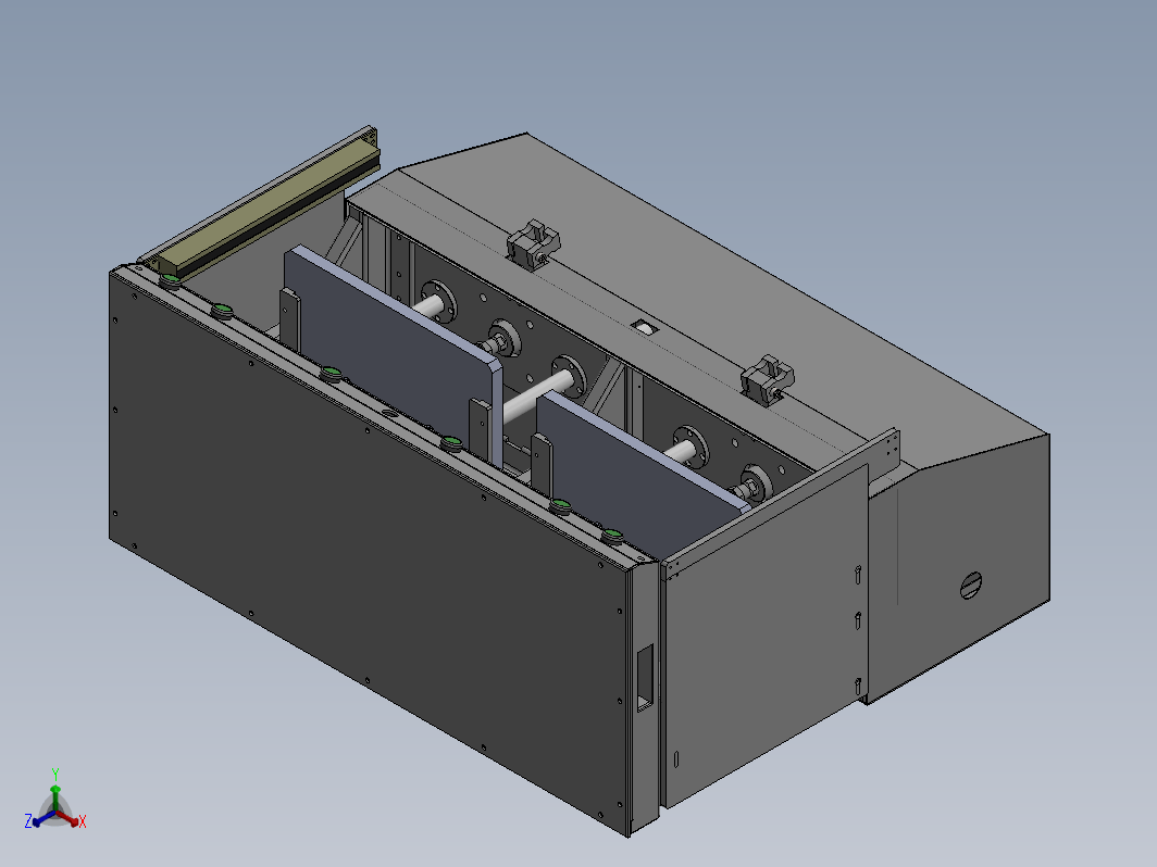 测试电路板用的双针床设备3D+CAD整套