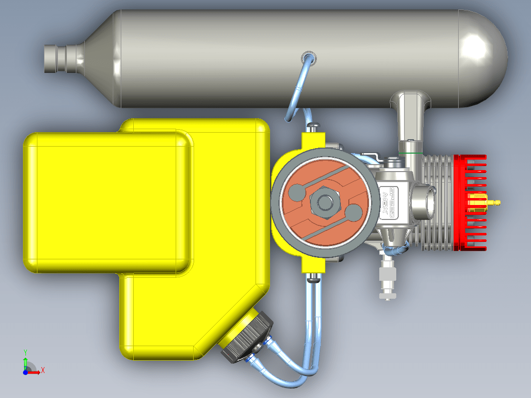 遥控直升机发动机 RC Helicopter engine