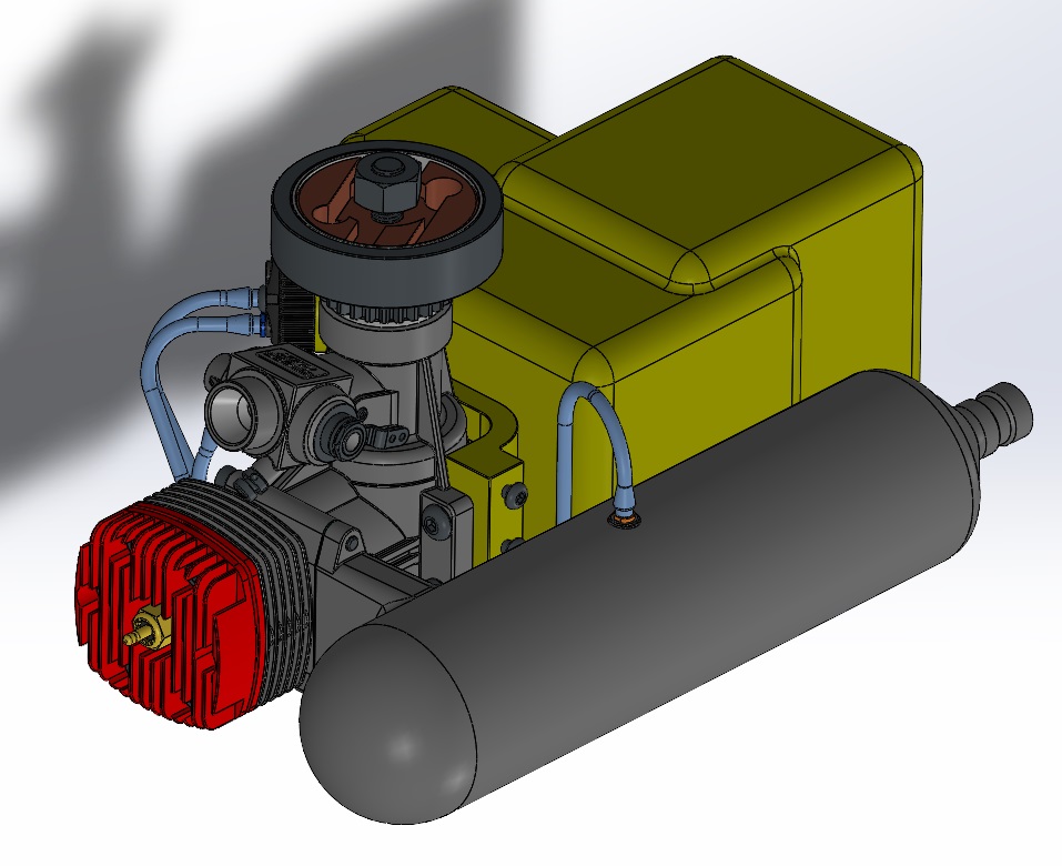 遥控直升机发动机 RC Helicopter engine