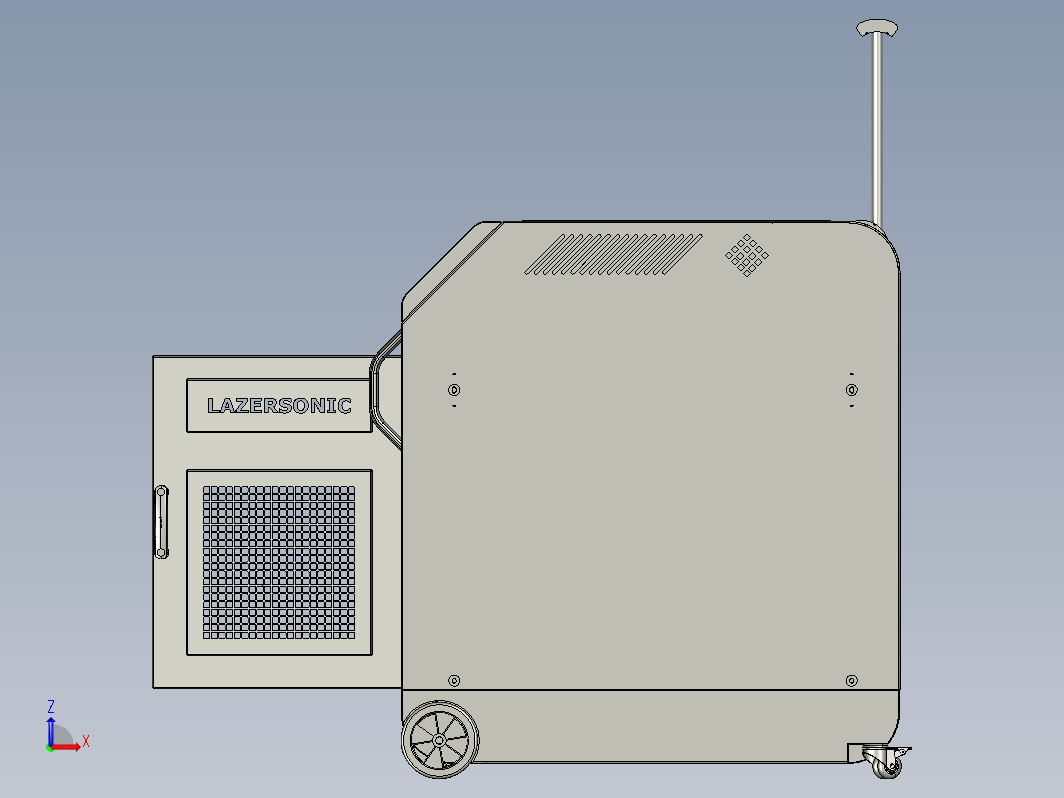 激光焊接机箱 laser welding machine