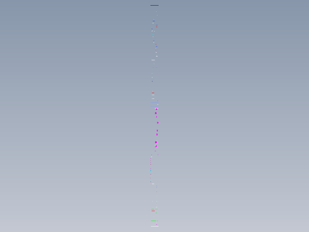 CG1800煤气炉汽水分离器装配图