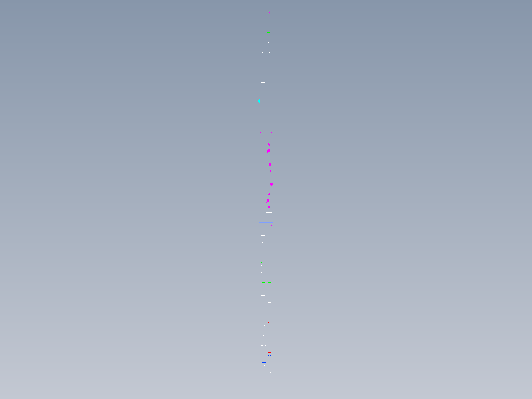 CG1800煤气炉汽水分离器装配图