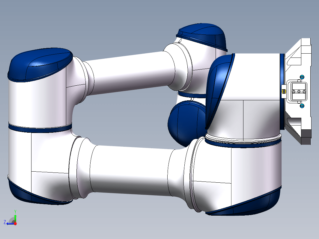 新松20KG-1100MM协作机器人关节可活动