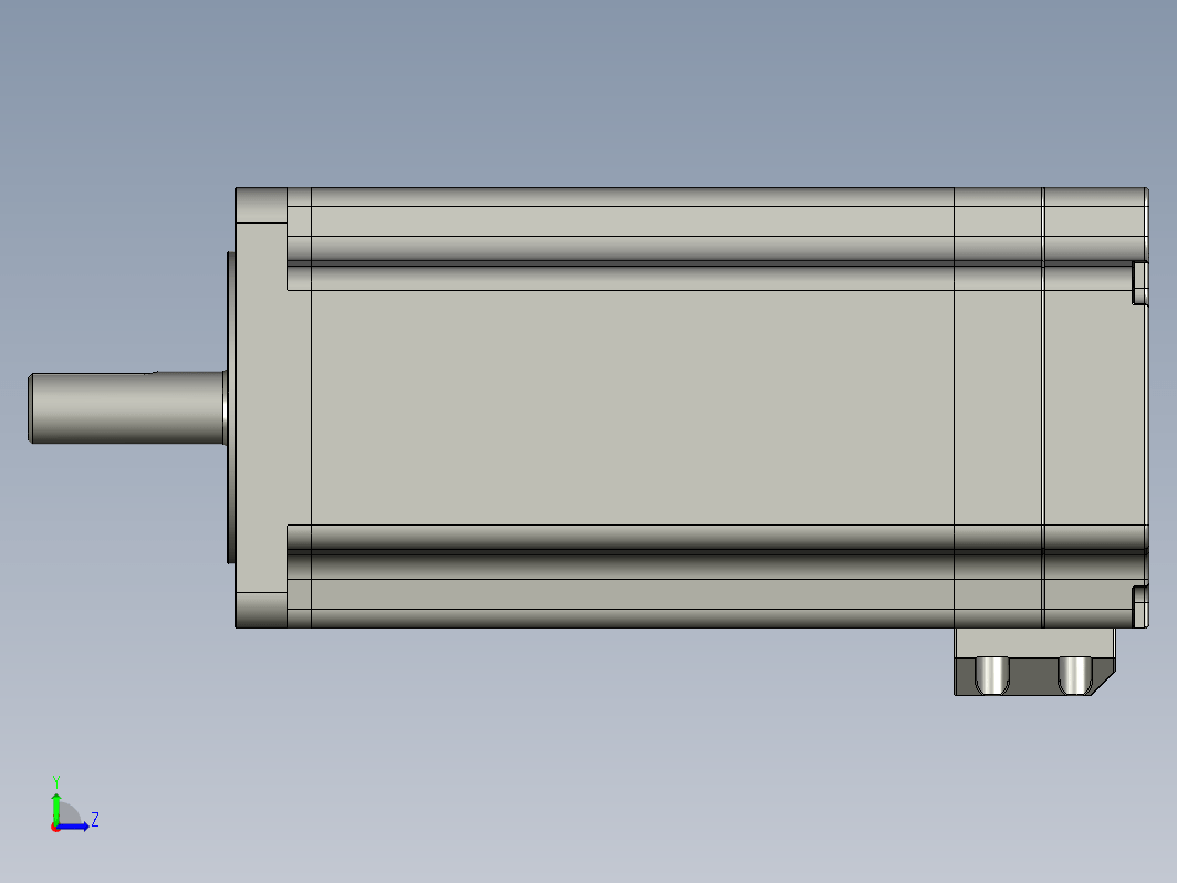 YK385EC156A1  85mm三相闭环步进电机（3D）