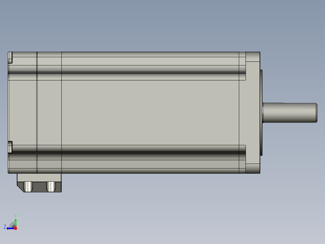 YK385EC156A1  85mm三相闭环步进电机（3D）