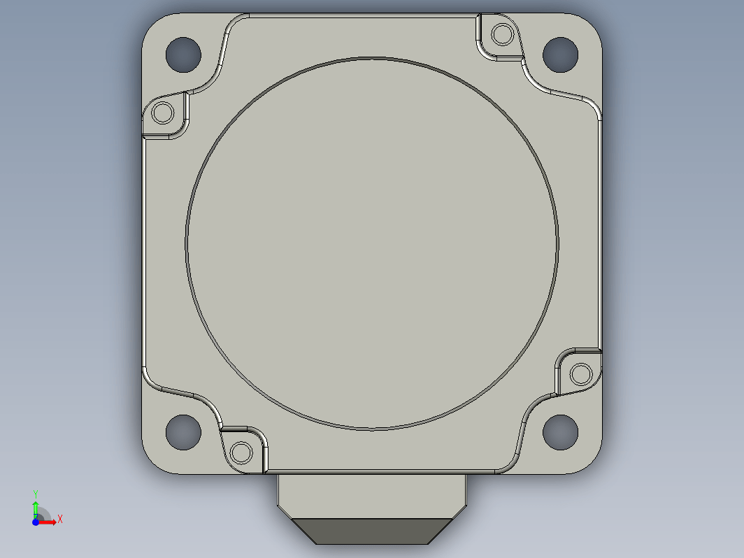 YK385EC156A1  85mm三相闭环步进电机（3D）