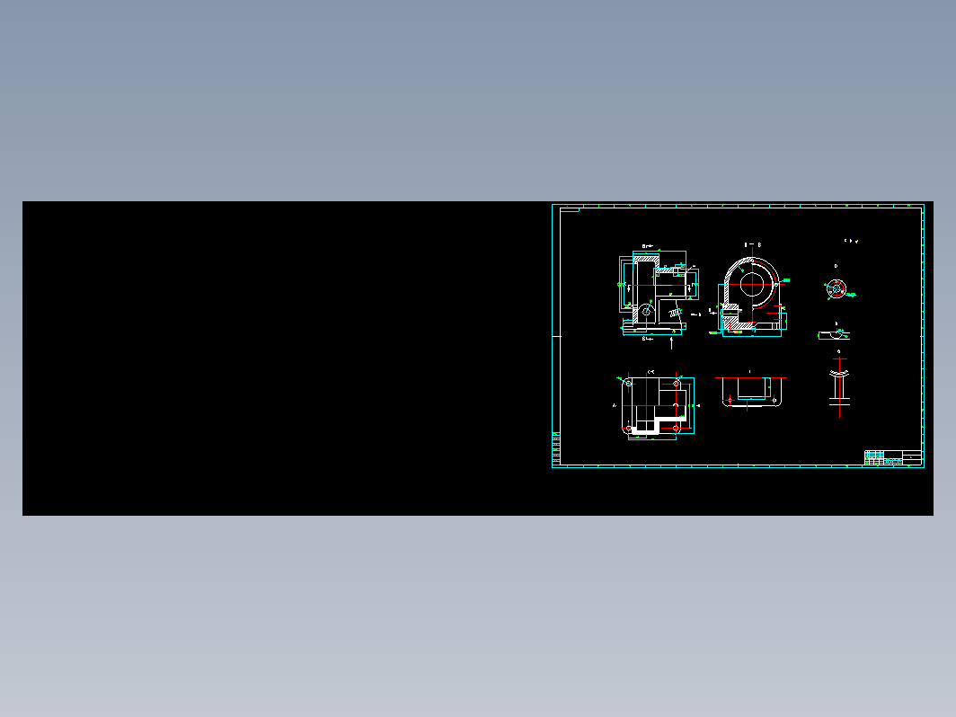 JX0245 箱体轴孔加工组合机床设计