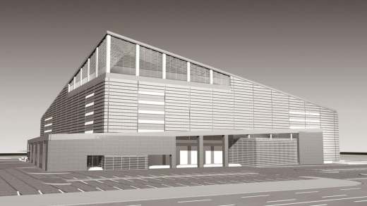 东莞市展示中心CAD建筑设计图纸缩略图