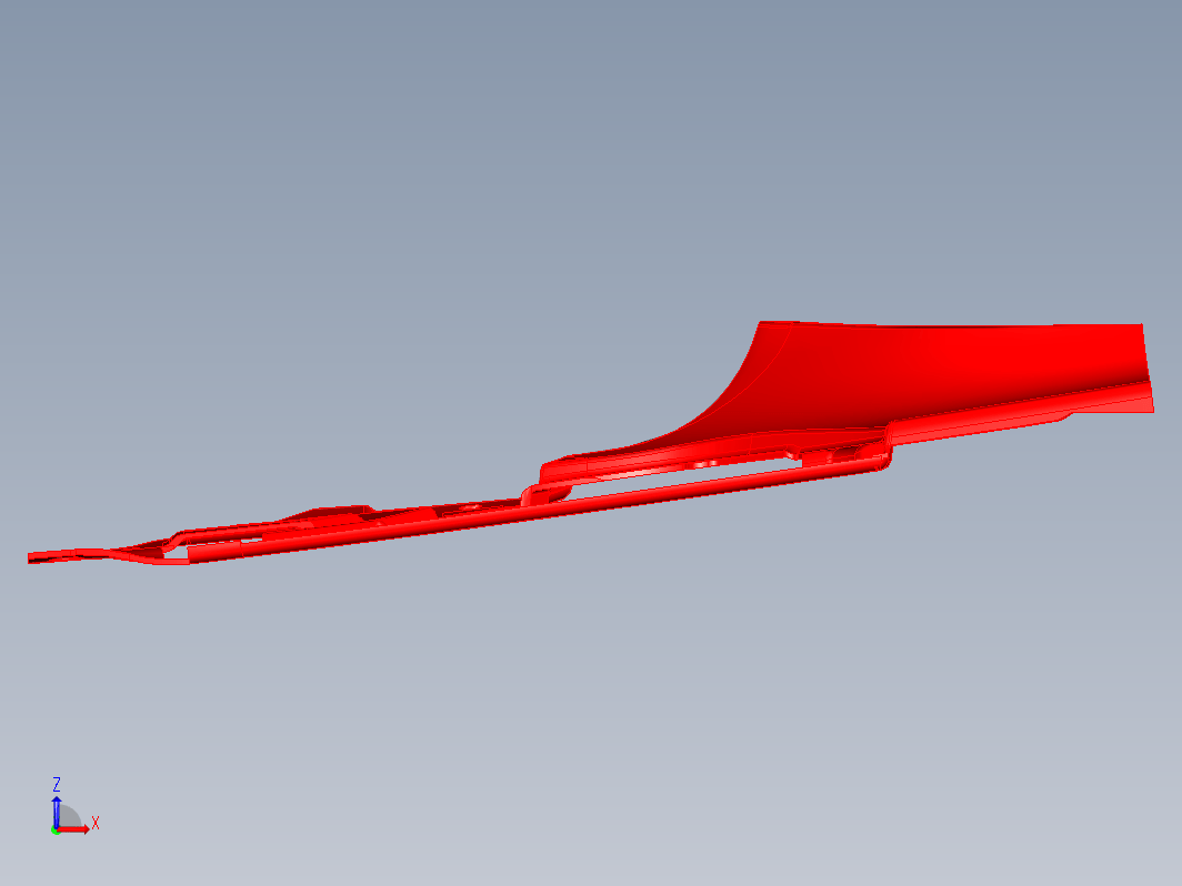 大型汽车门板模具原档6812-3D