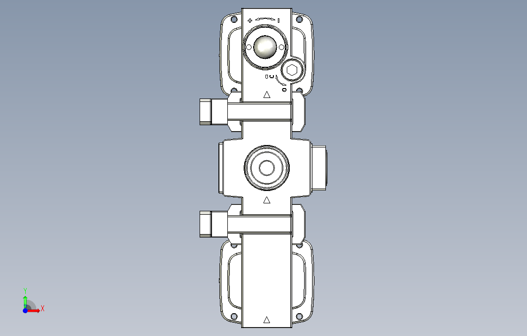 气源处理元件三点式组合3D-NC-300-03系列