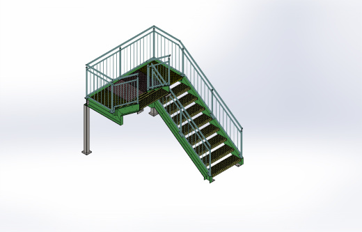 Metall Stair金属工业楼梯缩略图