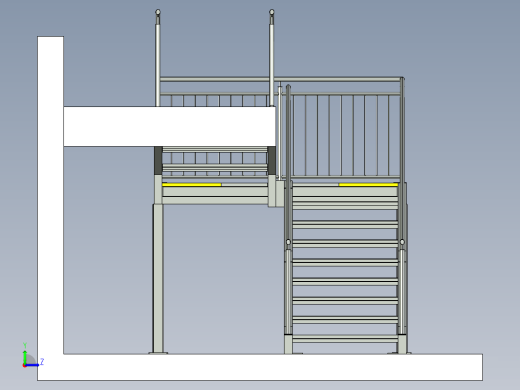 Metall Stair金属工业楼梯缩略图