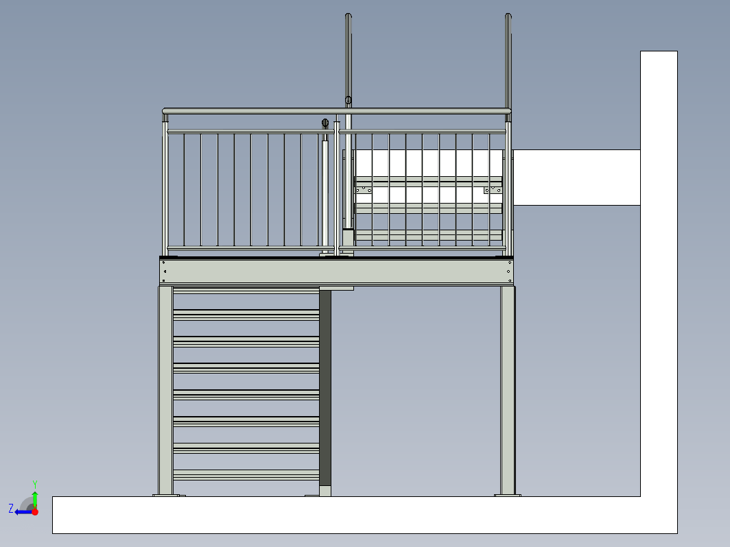 Metall Stair金属工业楼梯