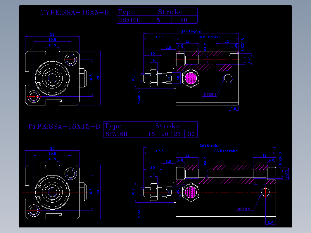 SDA气缸 83-SSA-16-BZW