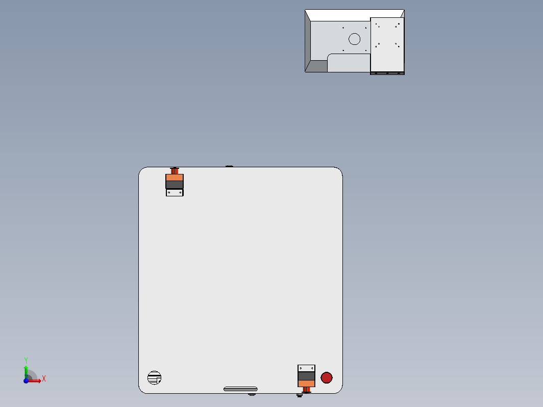 铝型材机架钣金造型-27