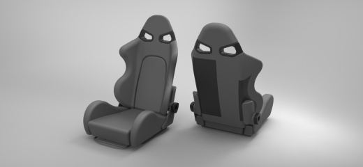Sparco赛车座椅模型缩略图
