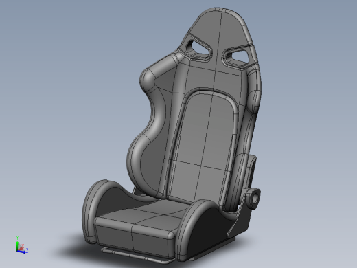 Sparco赛车座椅模型缩略图