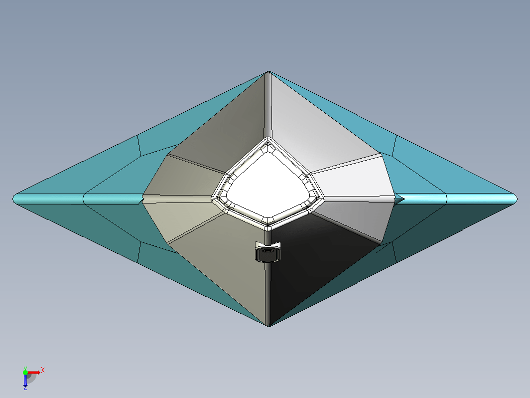 星形状香水三维模型