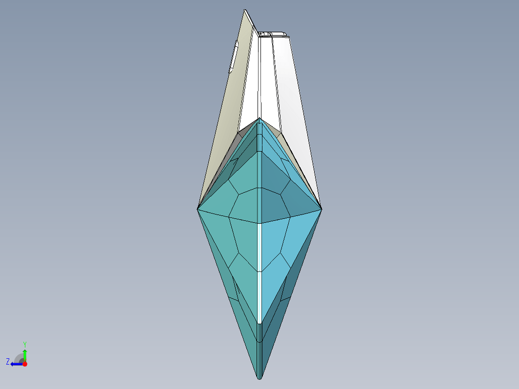 星形状香水三维模型