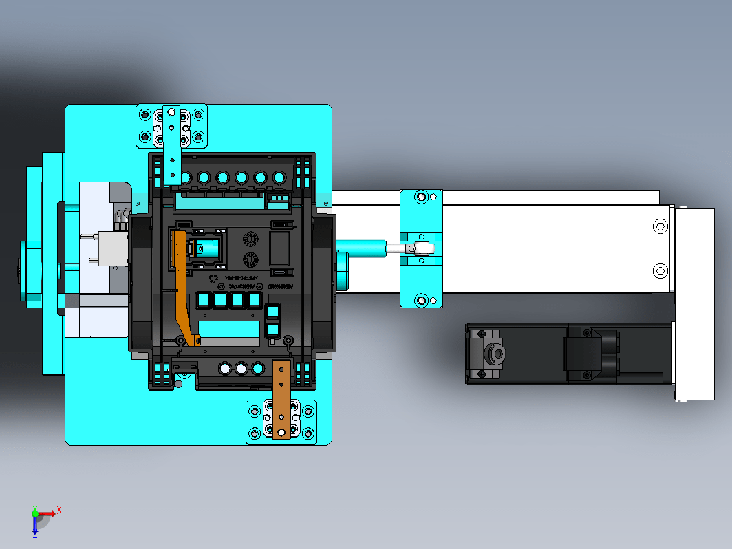 轨迹轮槽轮组装机3D