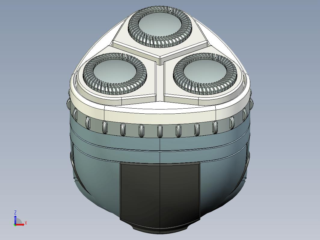 剃须刀建模