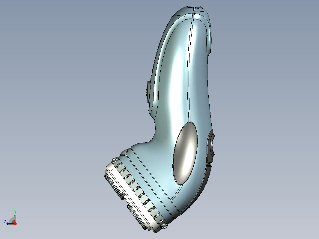 剃须刀建模