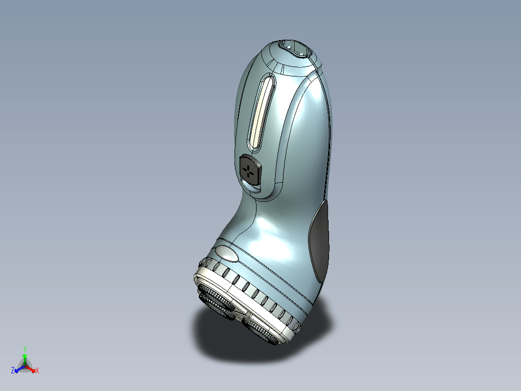 剃须刀建模