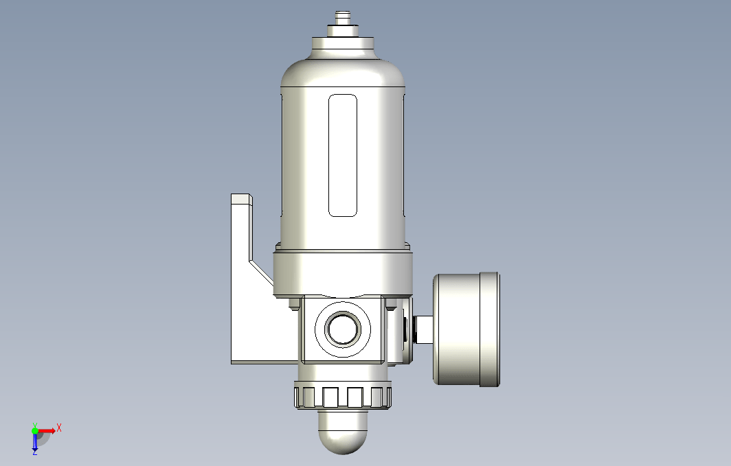 气源处理元件三点式组合3D-AC-200-A-BG系列