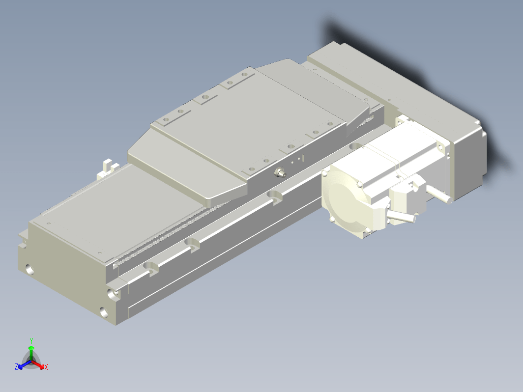 轨道内嵌式螺杆滑台KGH12-100-BR-400W-C4