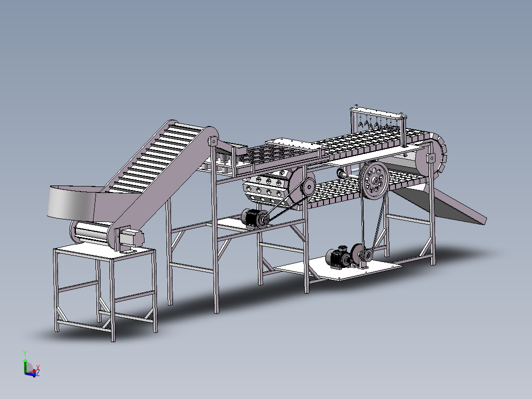 大杏切分去核机设计  3D+CAD+说明书