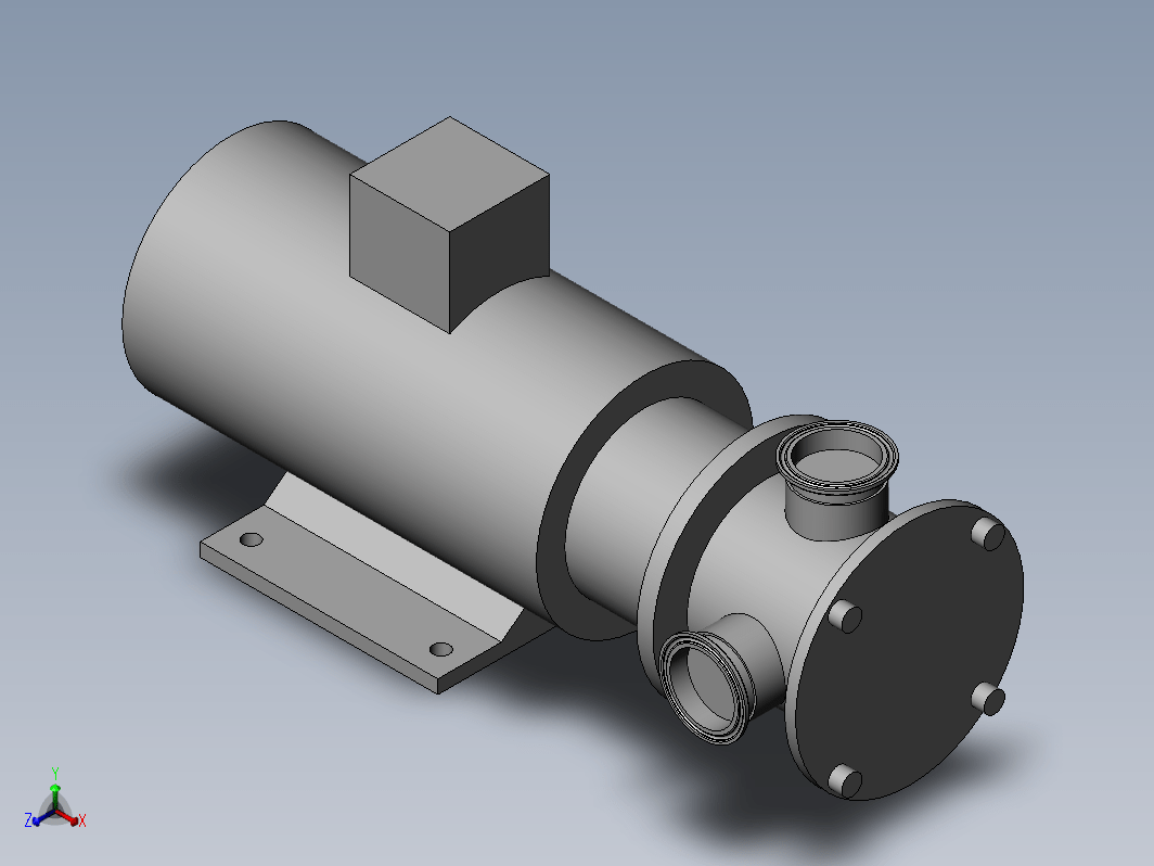 柔性叶轮泵20_50S monobloc CLAMP系列