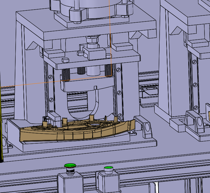 汽车内饰冲孔工作站