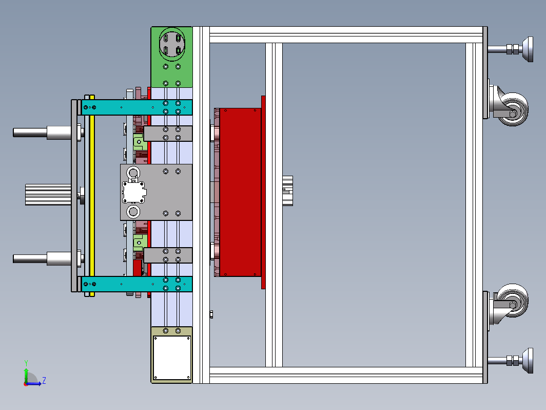 手机USB充电器插头通电测试机