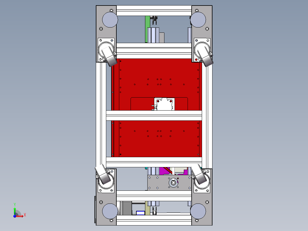 手机USB充电器插头通电测试机