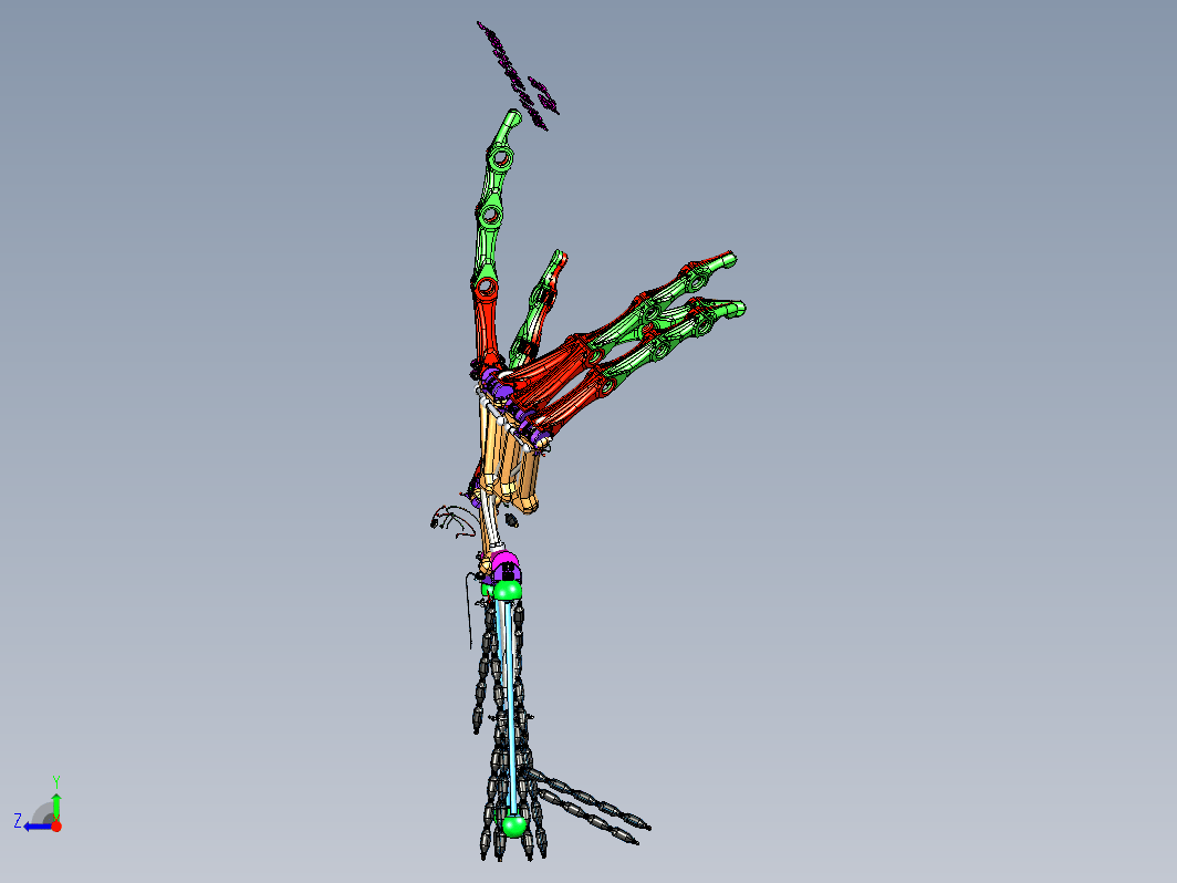 CLAW FOREARM手臂仿生结构