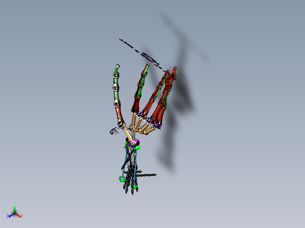 CLAW FOREARM手臂仿生结构