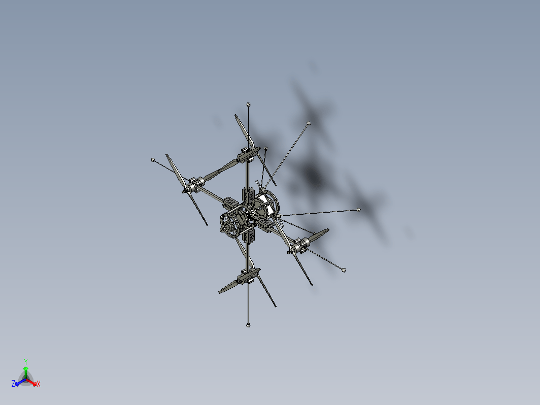 四轴飞行器 Octocopter XS