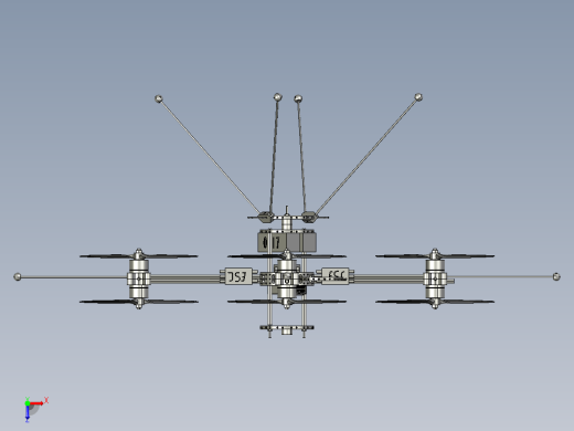 四轴飞行器 Octocopter XS缩略图