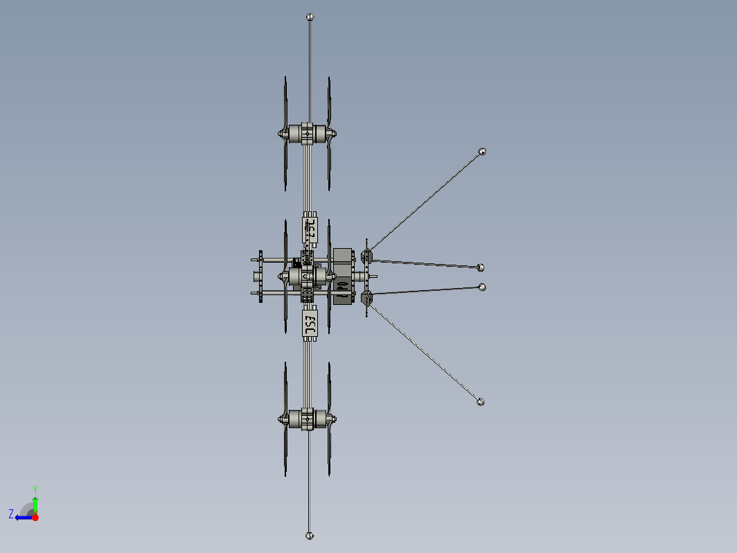 四轴飞行器 Octocopter XS