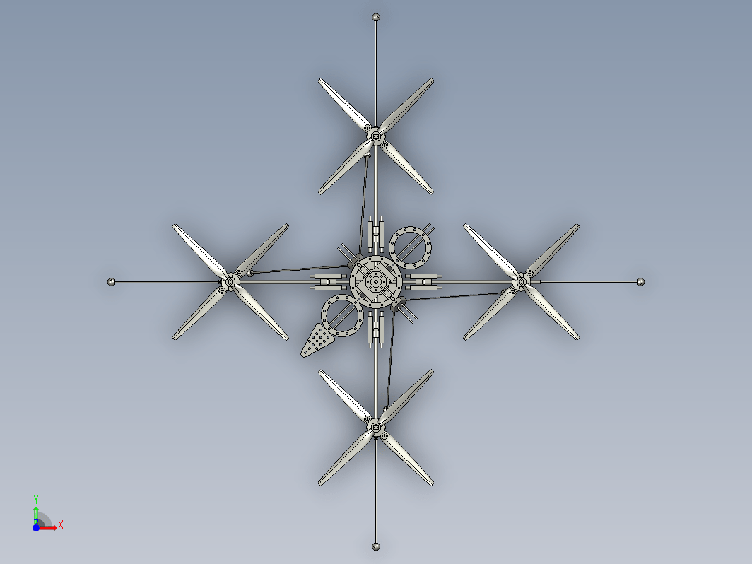 四轴飞行器 Octocopter XS