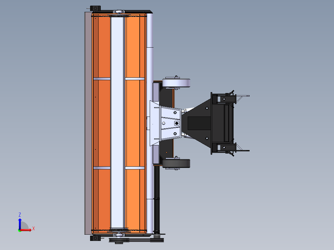 除雪车雪刷机构设计三维SW2016带参+CAD+说明书