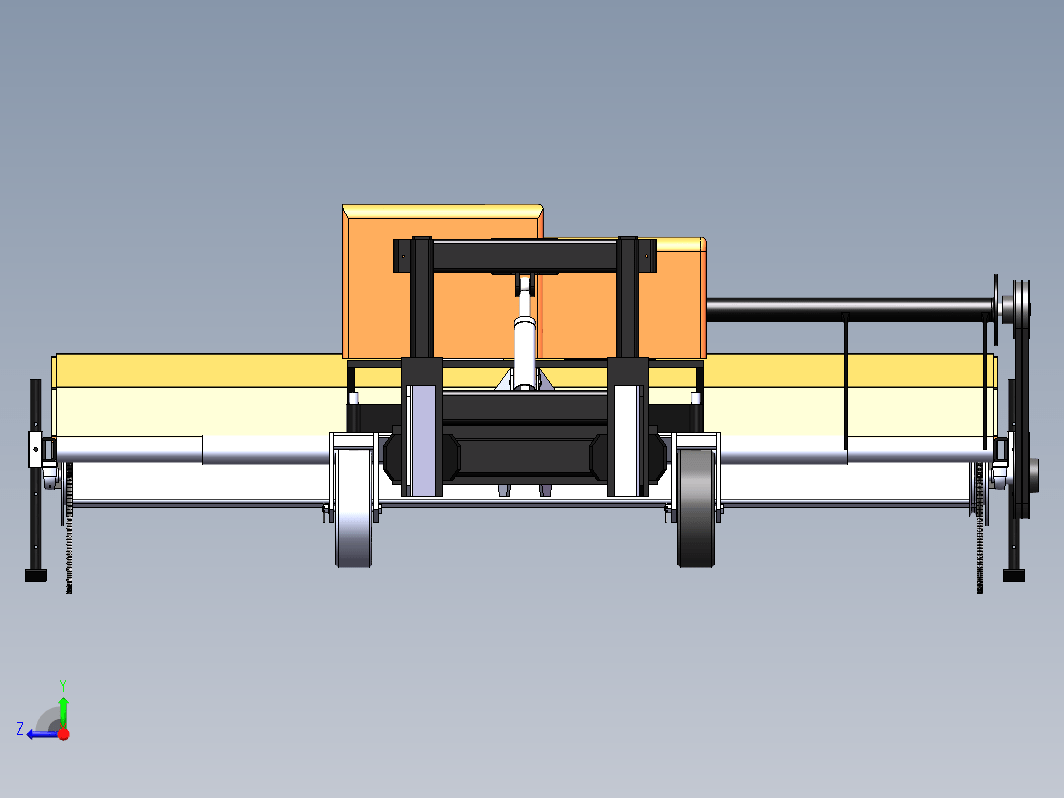 除雪车雪刷机构设计三维SW2016带参+CAD+说明书