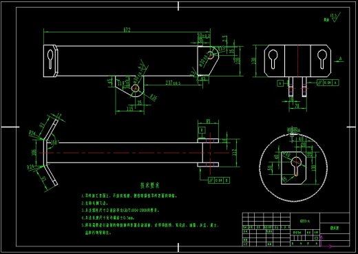 除雪车雪刷机构设计三维SW2016带参+CAD+说明书缩略图