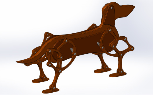 Dachshund四足行走机构缩略图