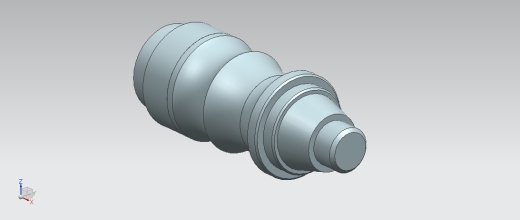 旋转椭圆的加工工艺设计及数控编程三维UG8.5带参++CAD+说明书缩略图