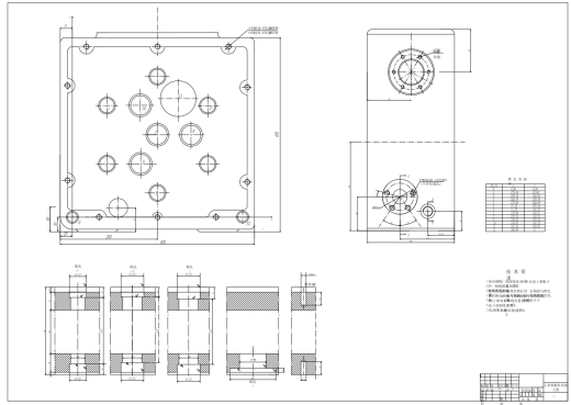 半轴壳体顶面及侧面孔加工组合机床多轴箱设计三维SW2013带参+CAD+说明缩略图