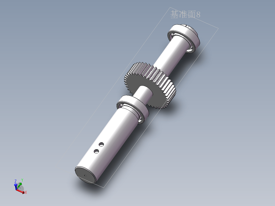 半轴壳体顶面及侧面孔加工组合机床多轴箱设计三维SW2013带参+CAD+说明