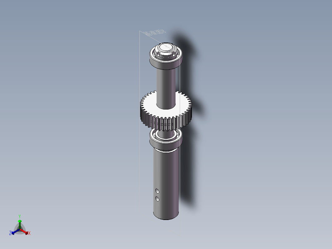 半轴壳体顶面及侧面孔加工组合机床多轴箱设计三维SW2013带参+CAD+说明