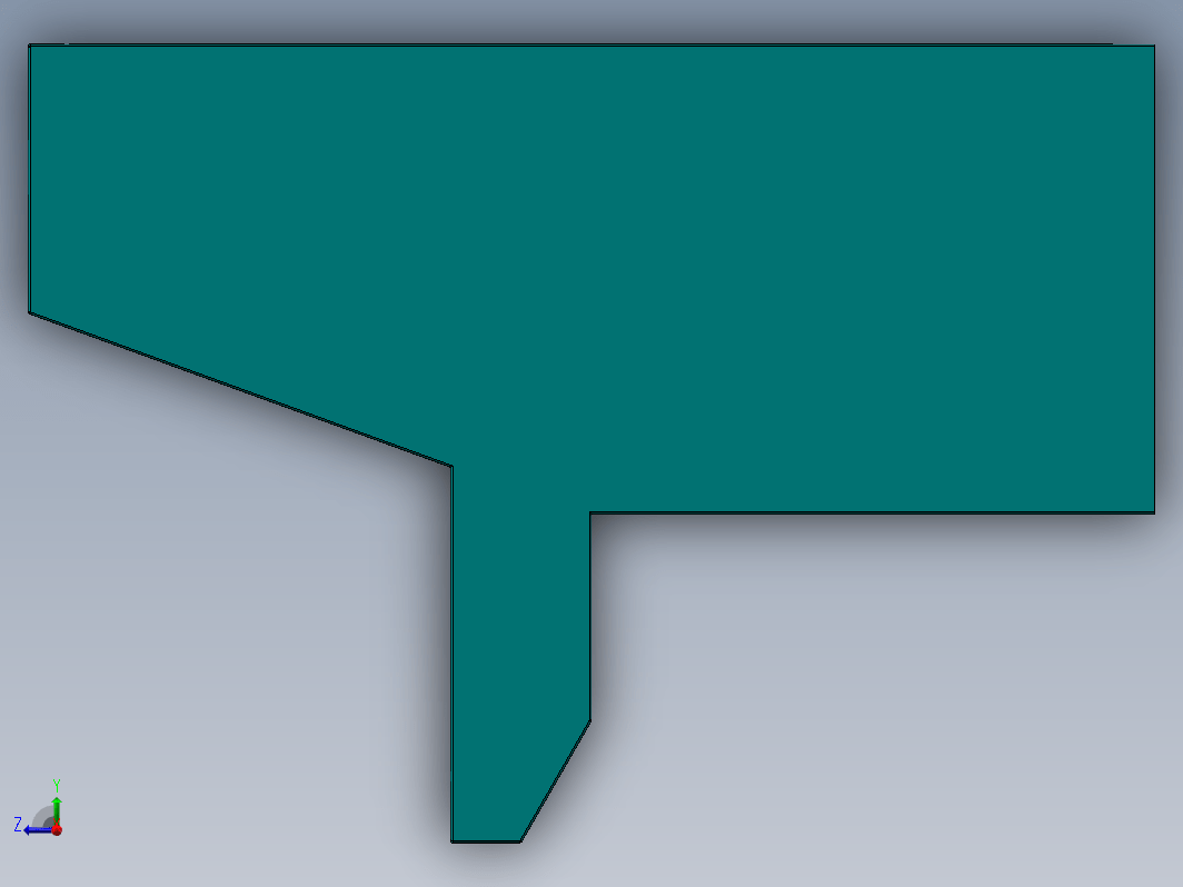 琴式操作台钣金结构3D数模图纸 Solidworks设计 附STEP IGS